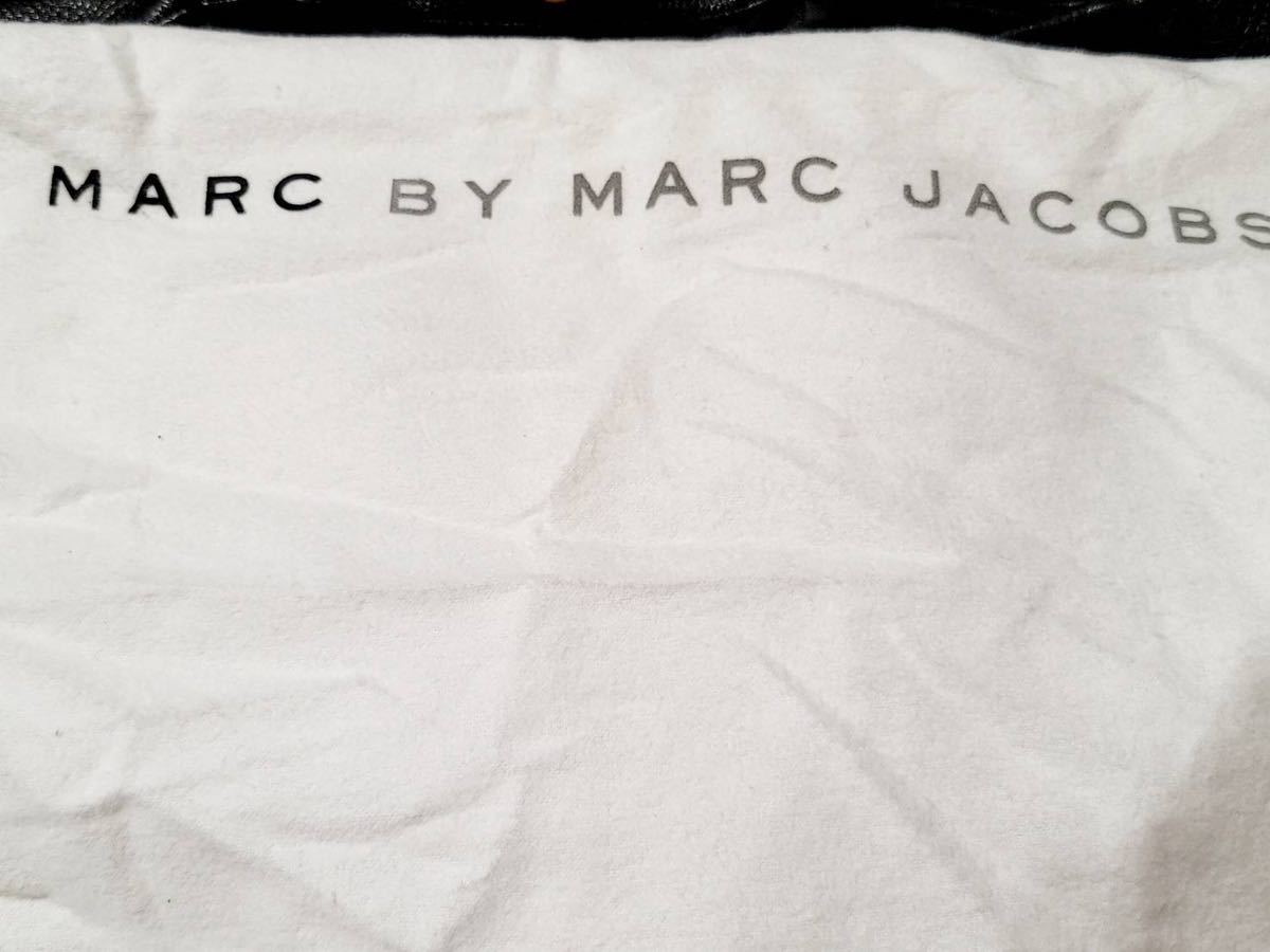 【MARC BY MARCJACOBS】マークバイマークジェイコブス トートバッグ レザー ブラック 肩がけ ビジネス_画像10
