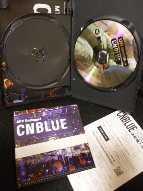 美品DVD＋CD2枚組☆CNBLUE MTV Unplugged ・シーエヌブルー○初回限定