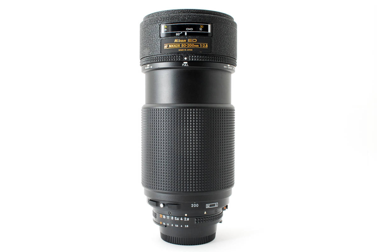 返品送料無料 望遠ズームレンズ 80-200mm Nikon AF f/2.8D NIKKOR