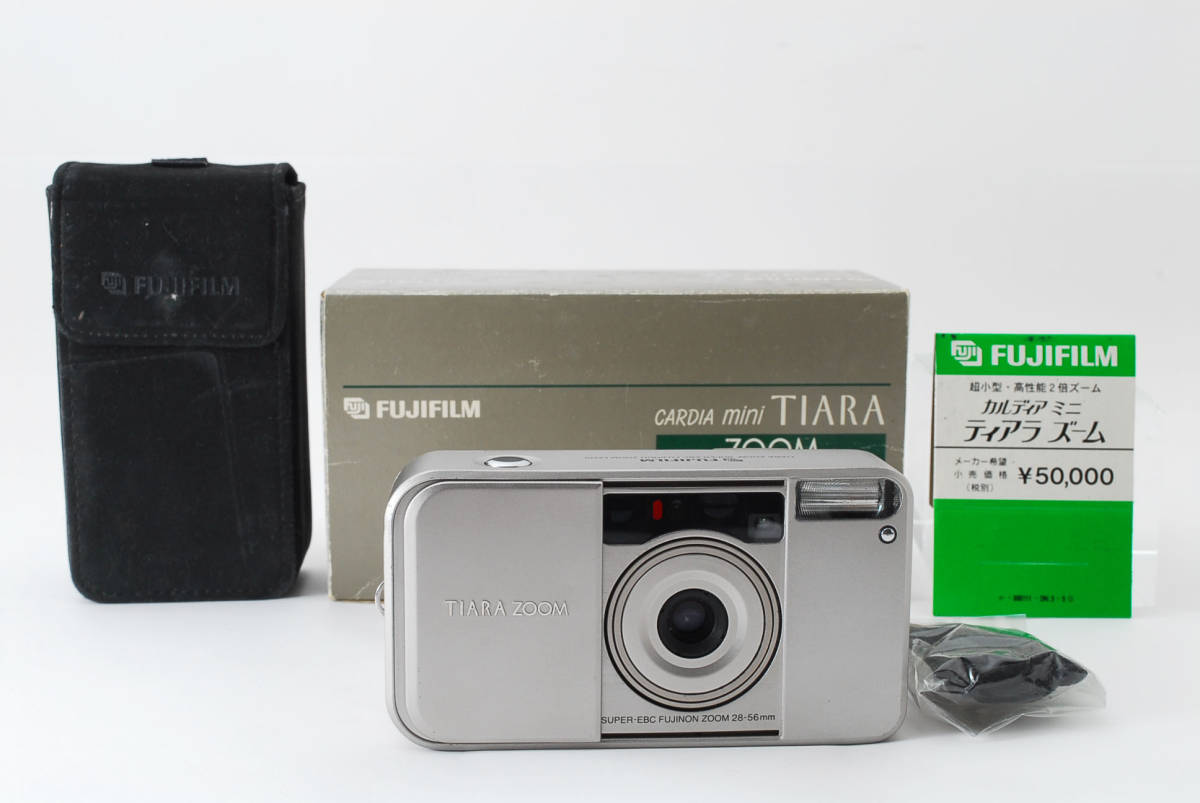 美品】FUJIFILM CARDIA mini TIARA 元箱付き-