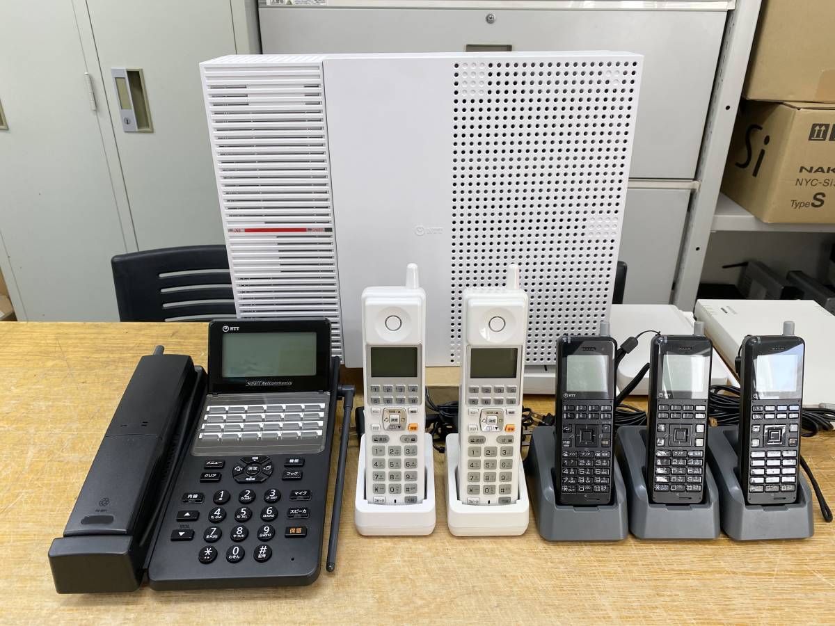 NTT αN1 Sタイプ主装置 スター配線 機6台セット NTT αN1 Sタイプ主装置 スター配線 機6台セット