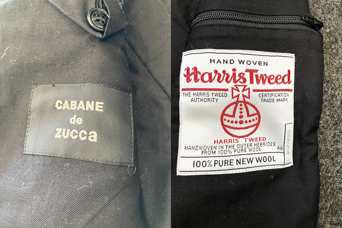 公式サイト de CABANE カバンドズッカ zucca JAPAN IN MADE 2トーン