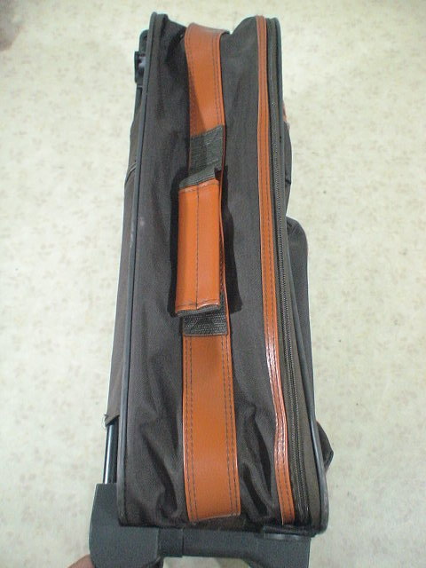 621　茶色　スーツケース　キャリケース　旅行用　ビジネストラベルバック_画像4