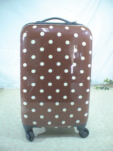 668　茶色　TSAロック付　鍵付　 スーツケース　キャリケース　旅行用　ビジネストラベルバック_画像1