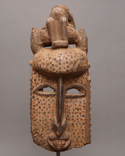 アフリカ　マリ　ドゴン族　アニマル　マスク　仮面　No.296　木彫り　アフリカンアート　彫刻_画像1