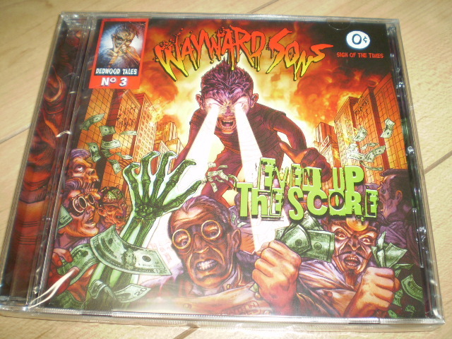 〇新品！Wayward Sons / Even Up the Score*元LITTLE ANGELSハードロックAORメロハーGLAM/SLEAZY/HAIRヘアメタルLAメタル_画像1