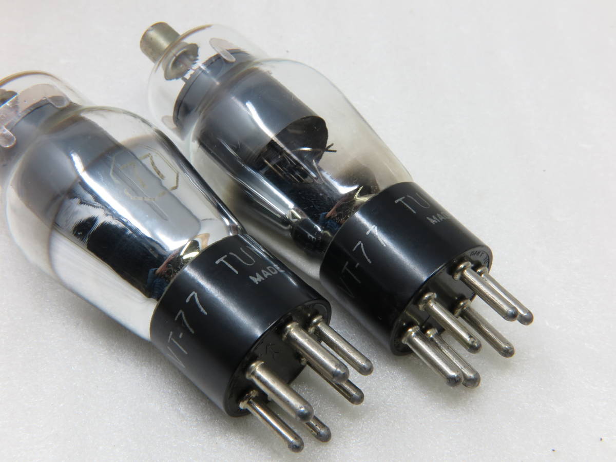 Yahoo!オークション - 真空管 TUNG-SOL VT-77 2本 セット Yahoo!オークション - 真空管 TUNG-SOL VT-77 2本 セット