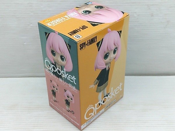 ♪Qposket SPY×FAMILY スパイファミリー アーニャ・フォージャー Bカラー♪未開封品_画像4