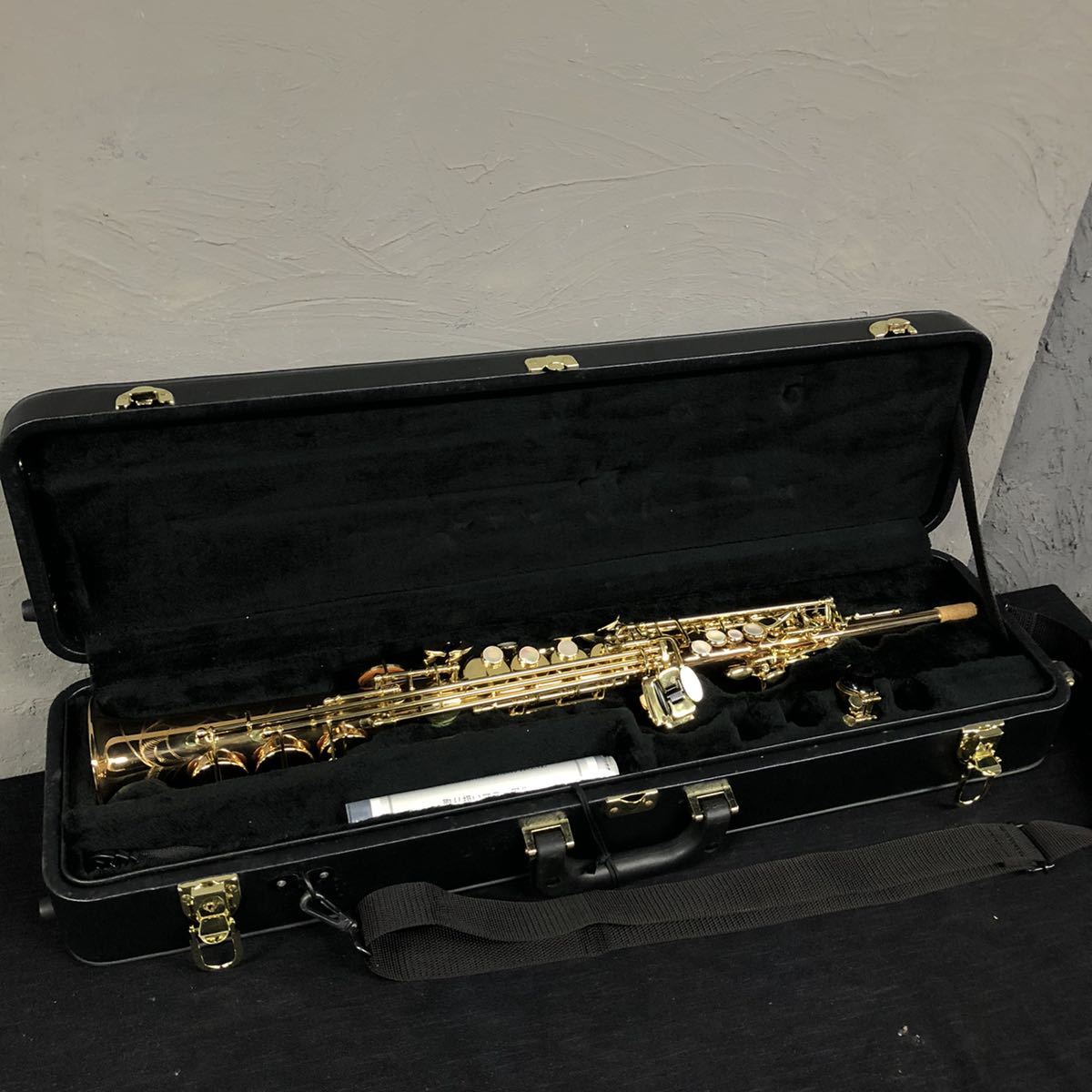 現状美品】yanagisawa S-902 ソプラノサックス ヤナギサワ ケース付き