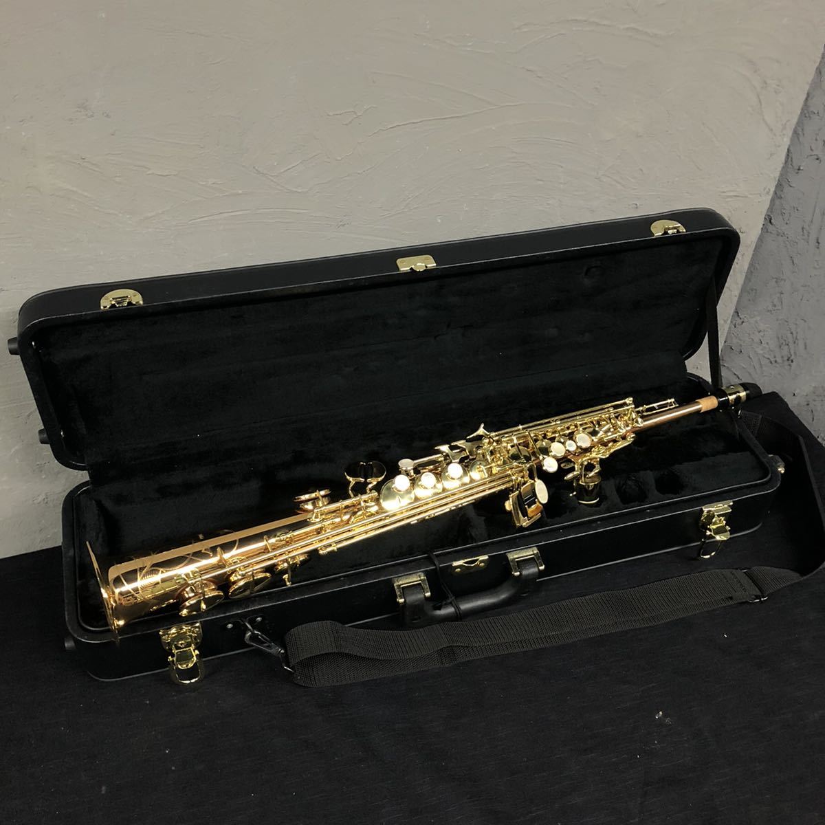 現状美品】yanagisawa S-902 ソプラノサックス ヤナギサワ ケース付き