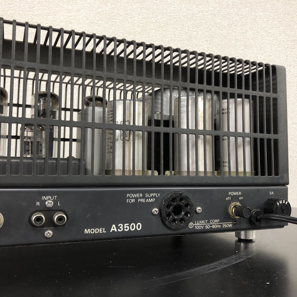 LUXKIT A3500 真空管パワーアンプ ジャンク品-