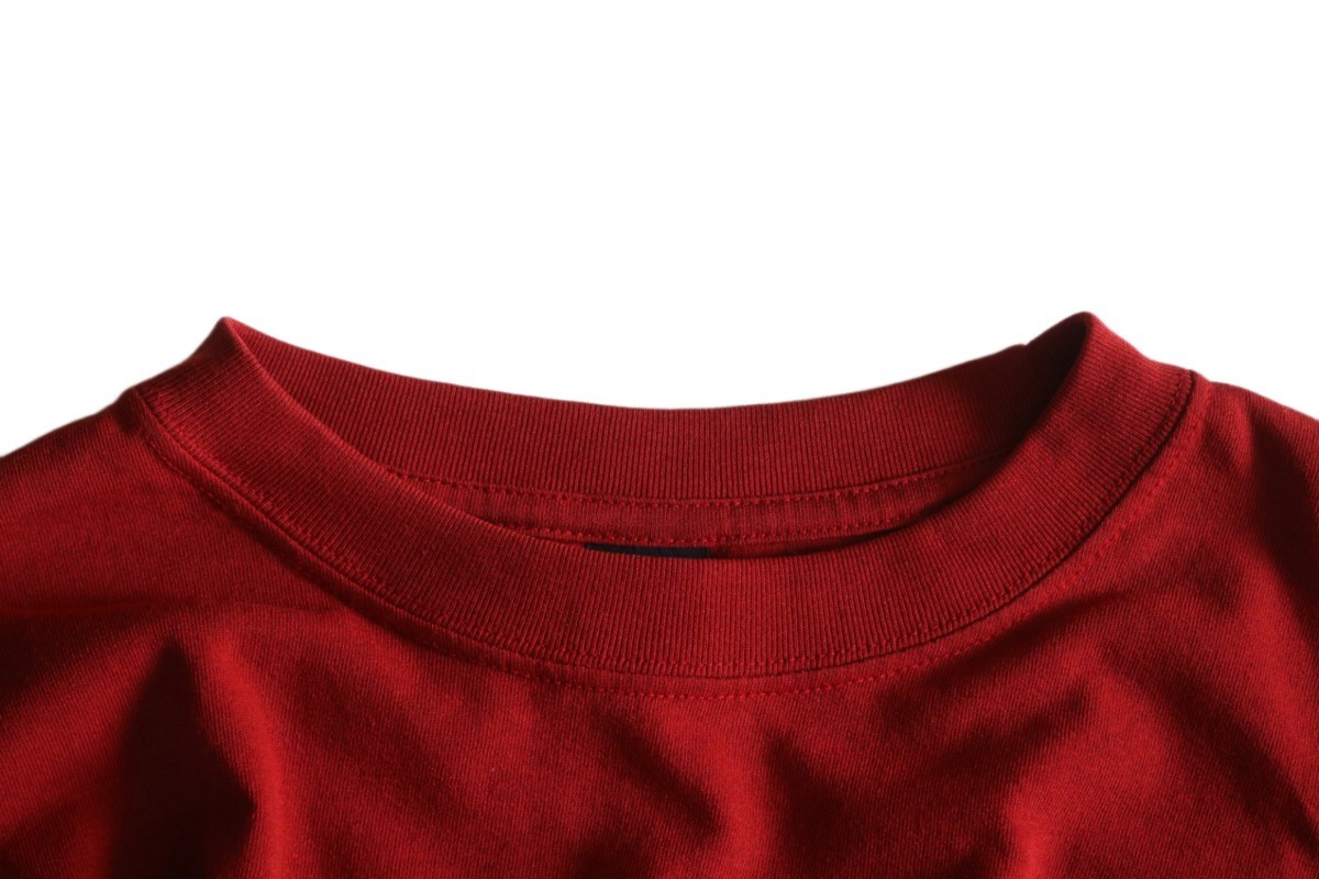 【mont-bell】美品　長袖ニットTシャツ　赤★