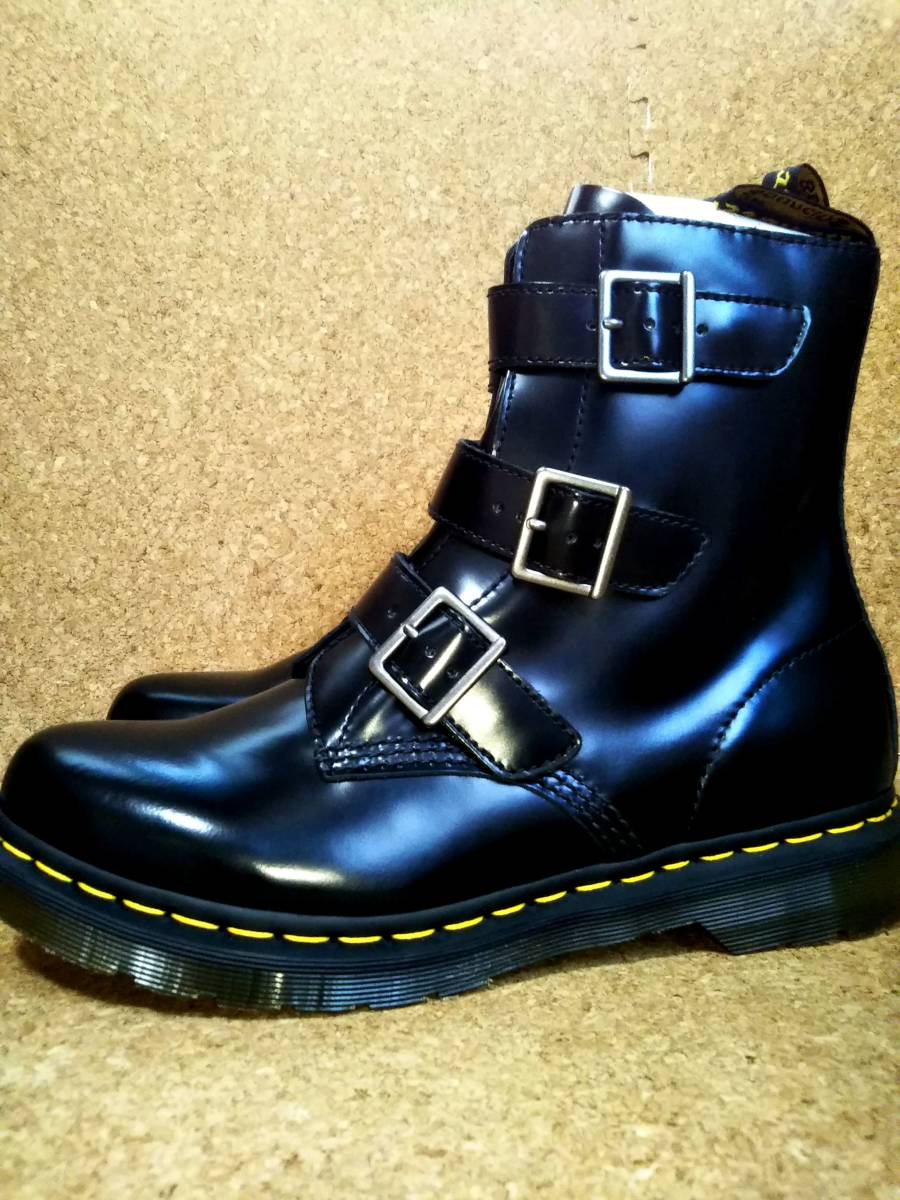 激レア美品☆Dr.Martens ドクターマーチン 3連ベルトブーツ UK4☆ cnema.fr