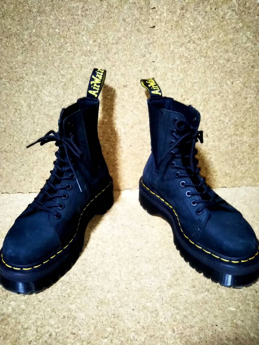 Dr.martens 厚底 UK6 25cm JADON ブラック 美品-