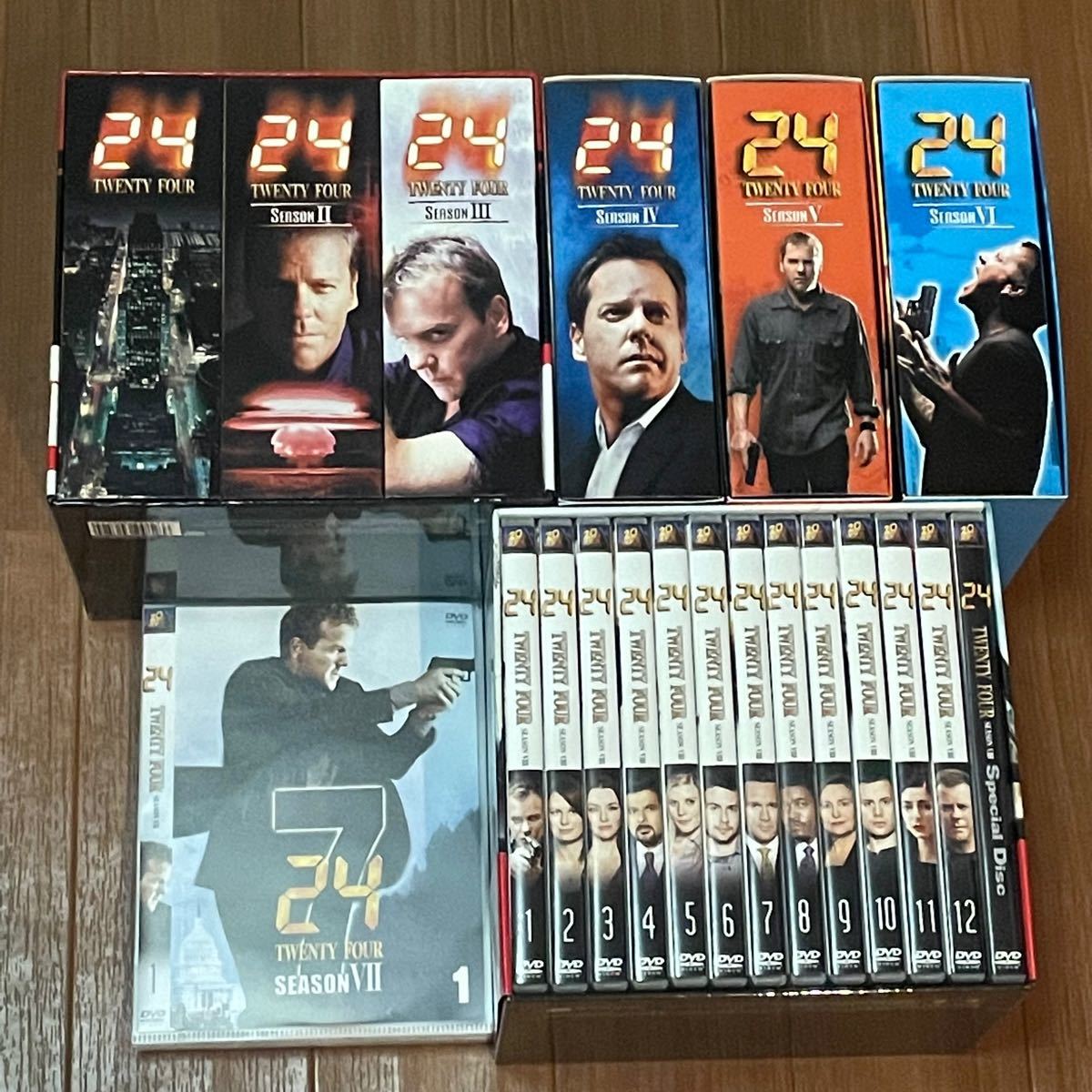 海外ドラマ 24 TWENTY FOUR DVD BOX season1-8(ファイナルシーズン