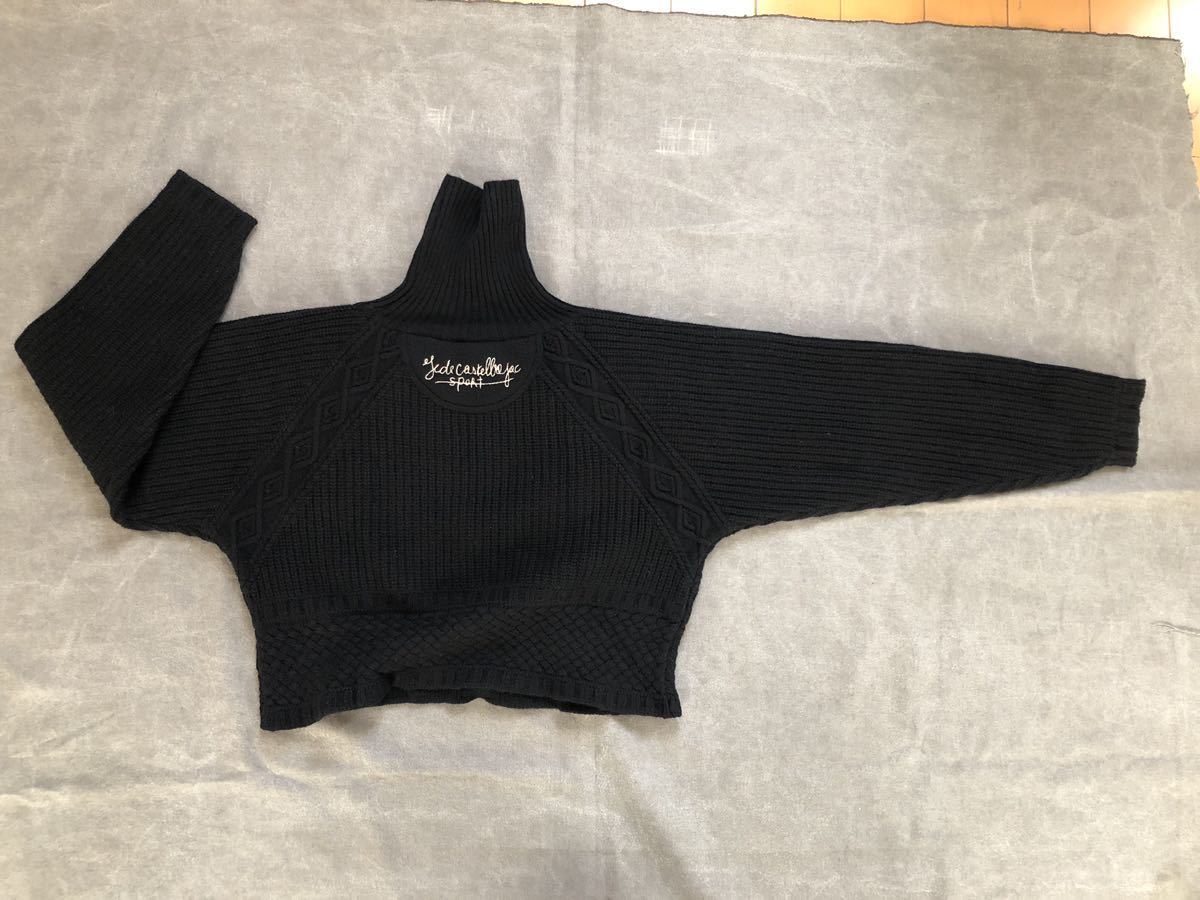 [ unused goods ]jean charles castelbajac cashmere high‐necked sweater knitted ta-toru neck sweater (45000 jpy. goods )