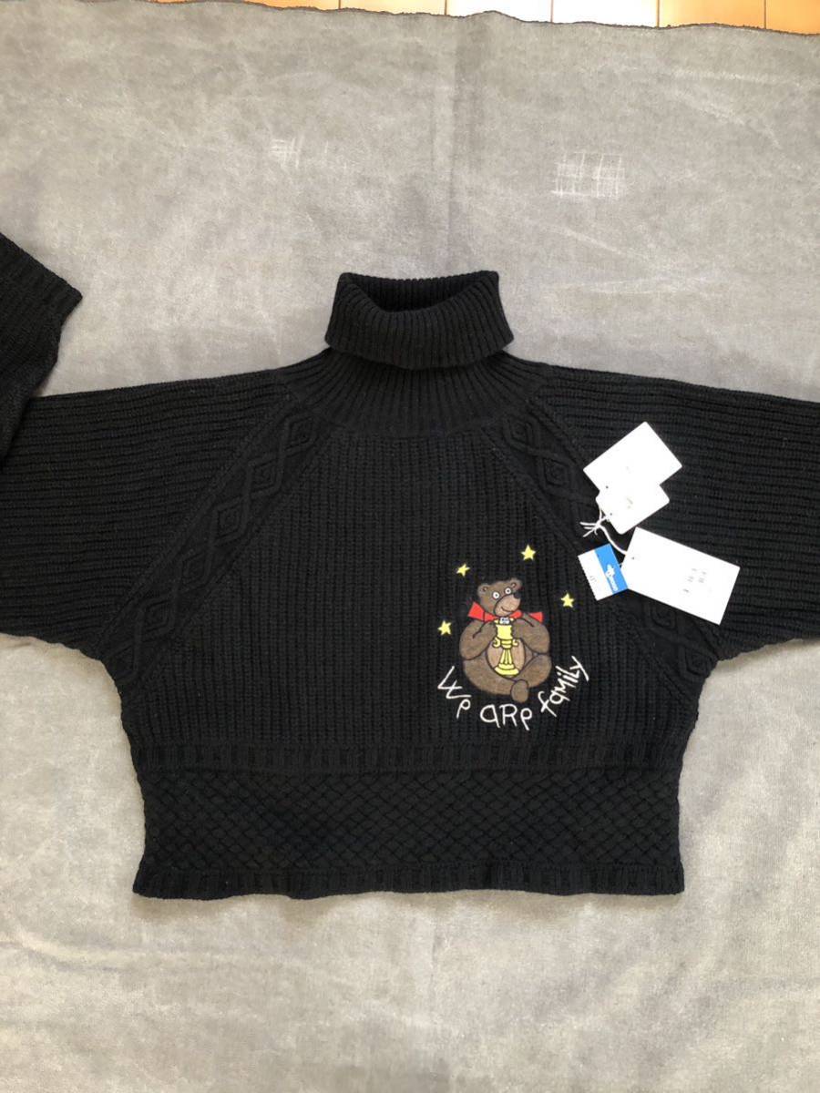 [ не использовался товар ]jean charles castelbajac кашемир с высоким воротником свитер вязаный ta-toru шея свитер (45000 иен. товар )