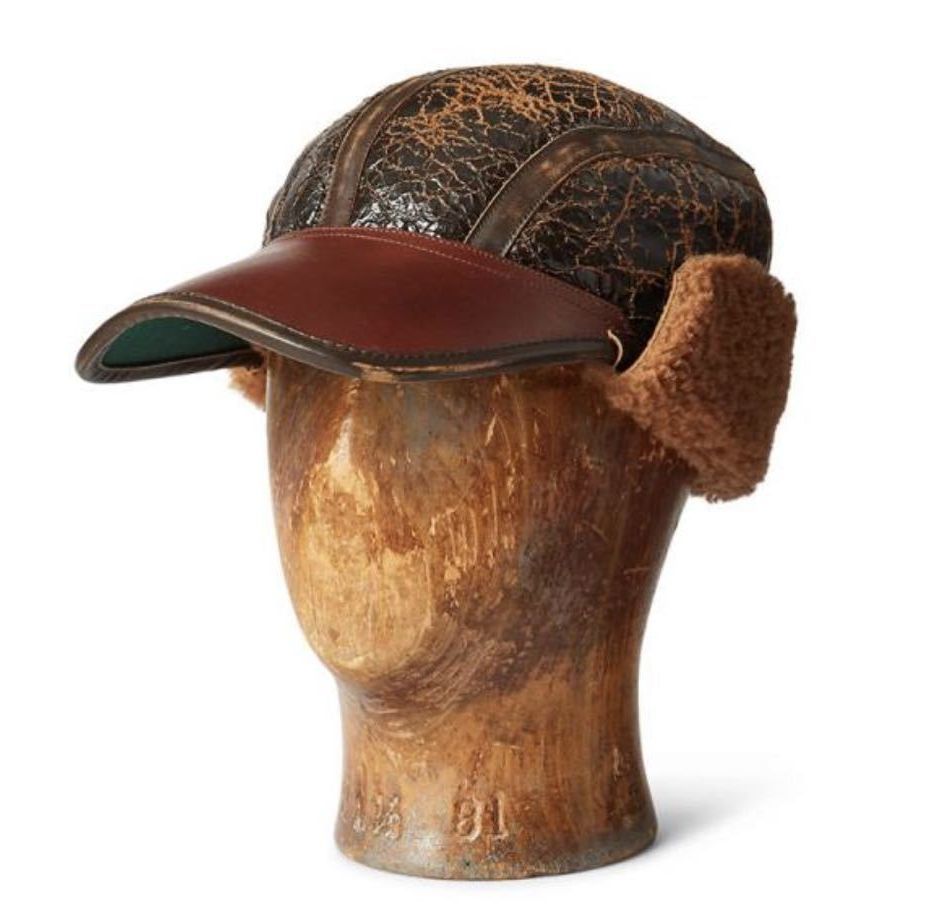 日本製・綿100% 新品*RRL*プラッド ウール \u0026 シアリング イヤー