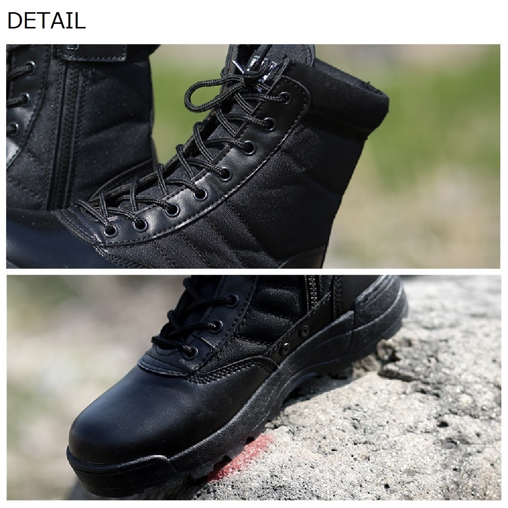  милитари ботинки Tacty karu ботинки combat ботинки rider ботинки рабочая обувь обувь боковой молния скумбиря ge мужской ботинки BK24.5cm