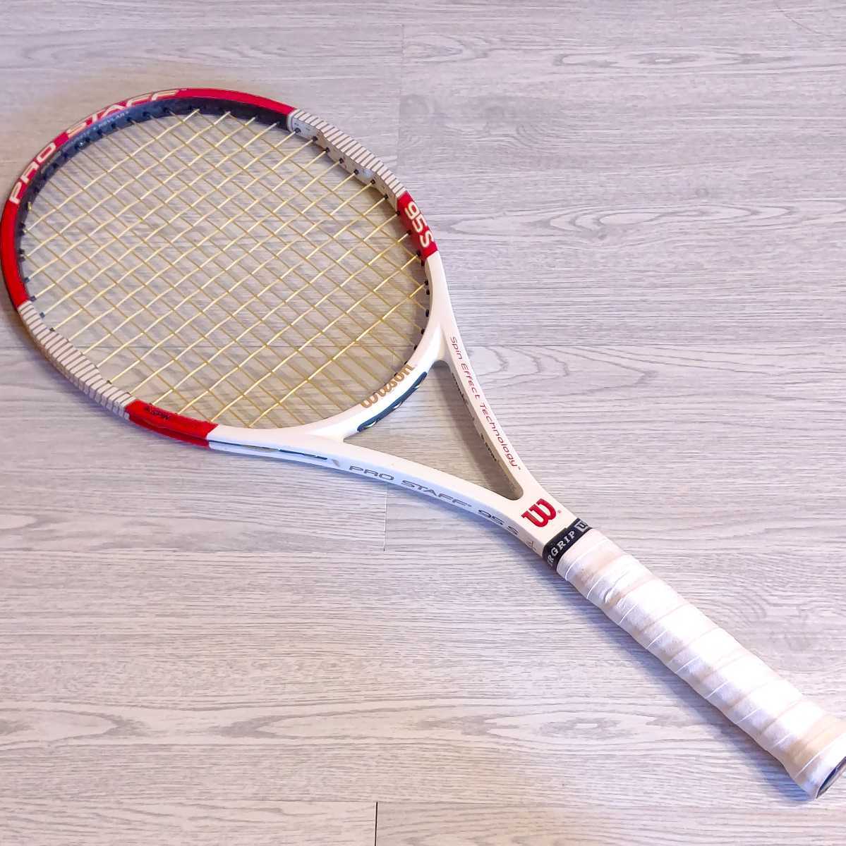 wilson PRO STAFF95S SPIN EFFECT プロスタッフ95S スピン G2 硬式 テニスラケット ウィルソン 中古 送料無料 即決