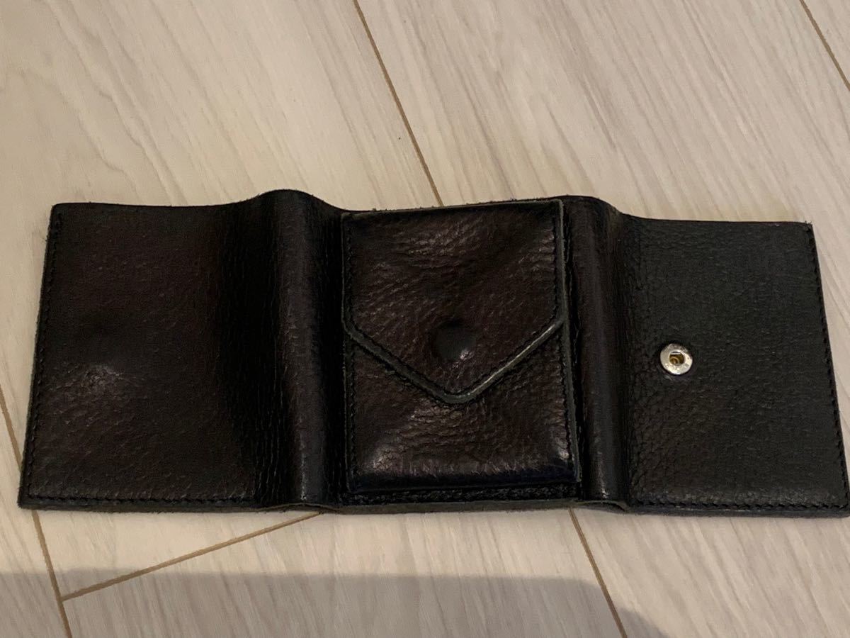 Hender Scheme　エンダースキーマ trifold wallet　財布 小銭入れ　日本製　三つ折り　本革