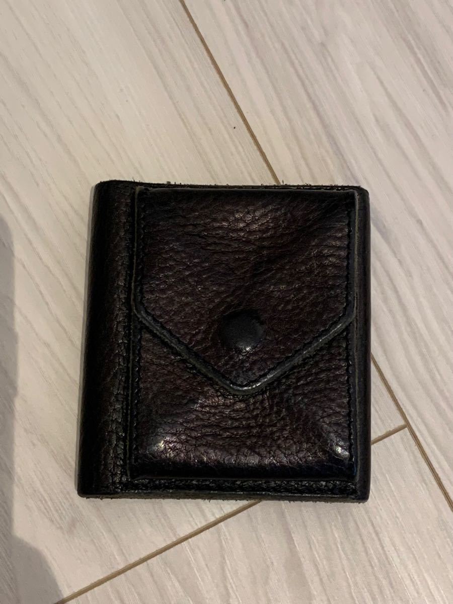 Hender Scheme　エンダースキーマ trifold wallet　財布 小銭入れ　日本製　三つ折り　本革