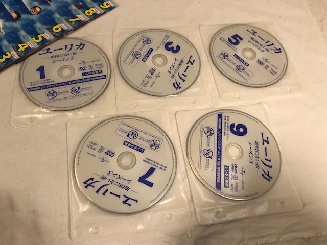 ユーリカ 地図にない街　シーズン3　全9枚　セット　レンタル落ち　DVD　ディスクのみ　中古_画像3