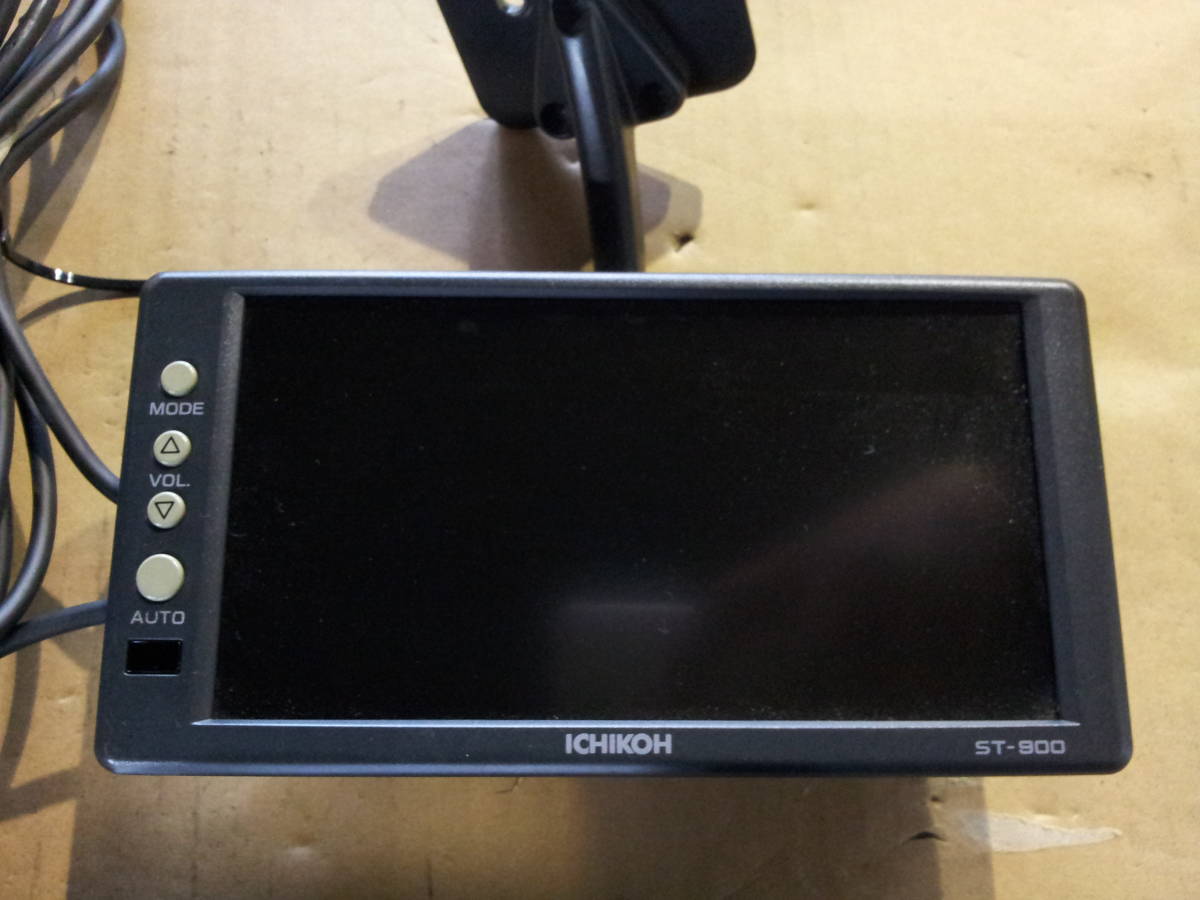 ICHIKOH 市光 バックカメラ/モニター ST-900/リモコン セット12V/24V 動作確認 ケーブル約20M R4-11-29