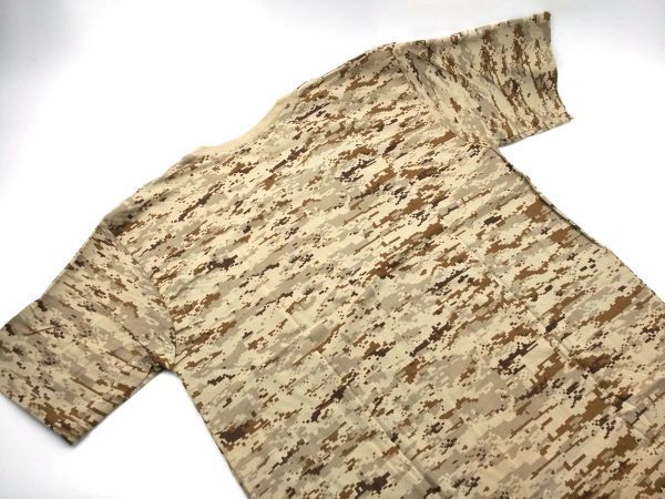 カモフラTシャツ 砂漠デジタル迷彩 M デザート サバゲーに_画像2