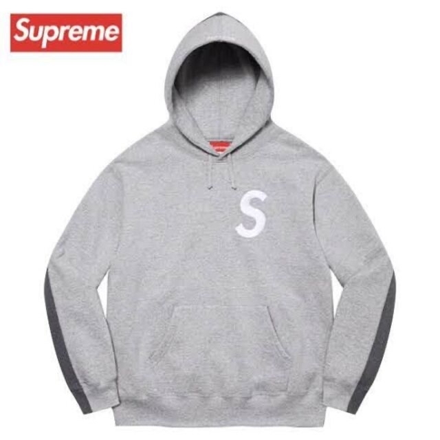 Supreme S Logo Split Hooded Sweatshirt Sロゴスプリットフーデッド