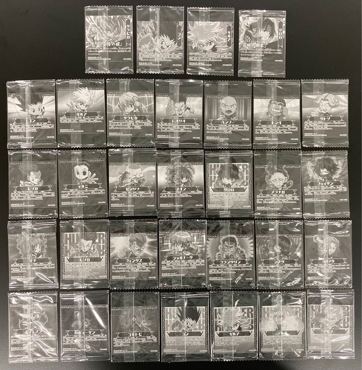 HUNTER×HUNTER ハンター×ハンター ウエハース シール vol 1 全32 HUNTER×HUNTER ハンター×ハンター ウエハース シール vol 1 全32