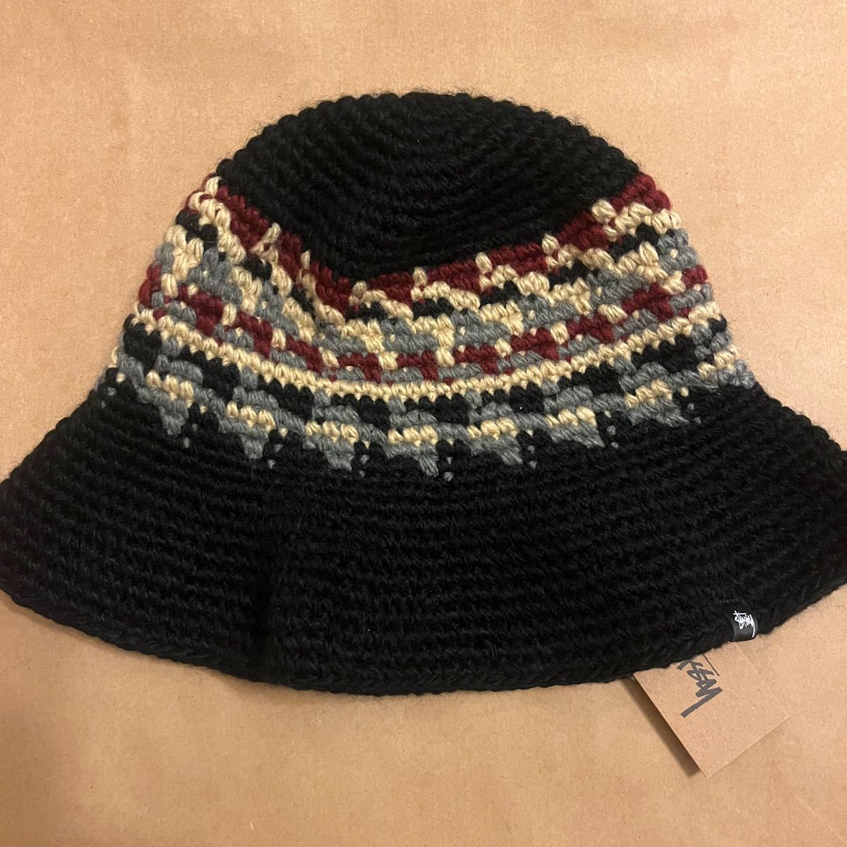 即発送 STUSSY FAIRISLE BUCKET HAT ニットハット 22FW|PayPayフリマ