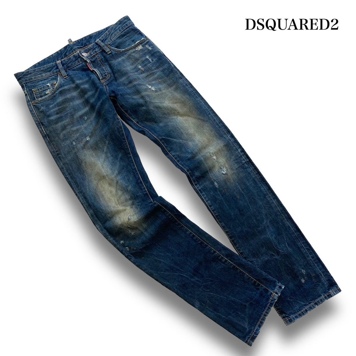 デニムジーンズダメージパンツDSQUARED2 | eclipseseal.com