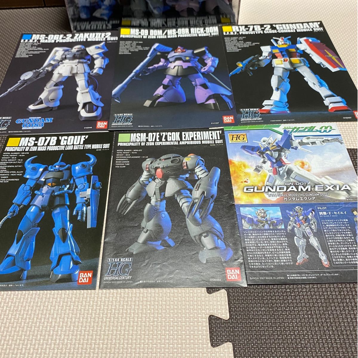 ガンプラ　6体　まとめ売り　素人の素組み