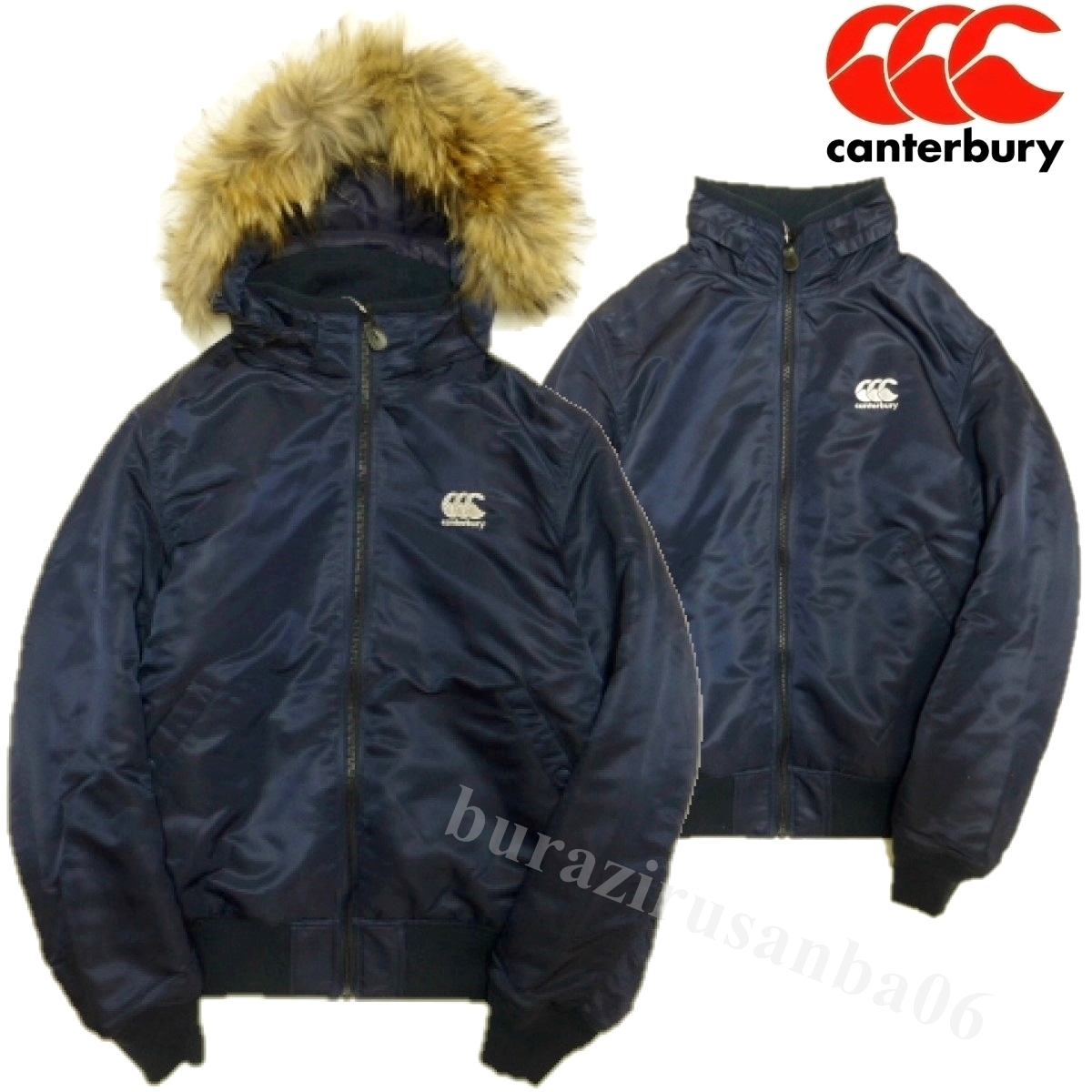 日本製 メンズ ネイビー 紺 軽量中綿 フード・ファー着脱可 ジャケット インサレーション カンタベリー canterbury 定価30,800円 M◆未使用 その他 日本製 メンズ ネイビー 紺 軽量中綿 フード・ファー着脱可 ジャケット インサレーション カンタベリー canterbury 定価30,800円 M◆未使用 その他