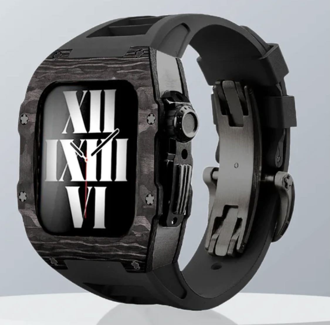 最安挑戦! Apple Watch ケース Racing sport カーボン チタン ...