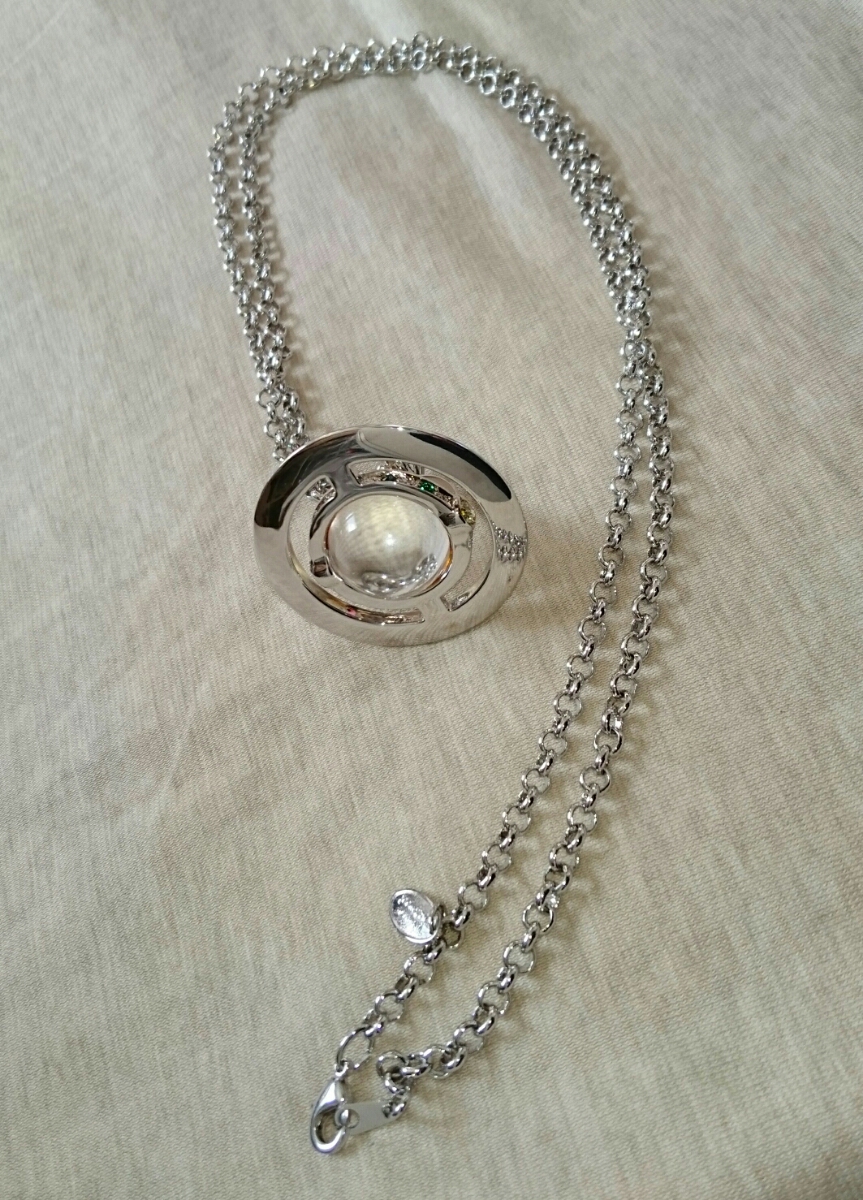 新品 ヴィヴィアン スモール オーブ ペンダント シルバー 100％確実正規品 Vivienne Westwood small orb pendant
