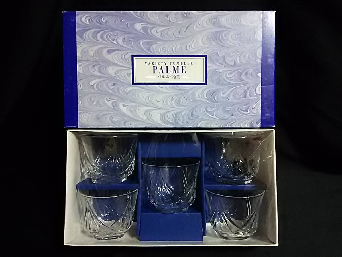 ADERIA GLASS JAPAN PALME パルム 冷茶セット_画像1