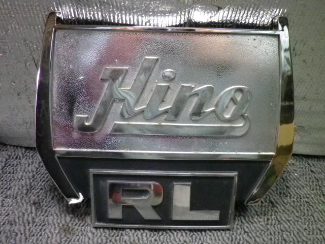 HINO saec Hino Motors RL emblem rare K-RL321 K-RL301 RL321 RL300 RL320 RM100 EH700 prompt decision that time thing rare 