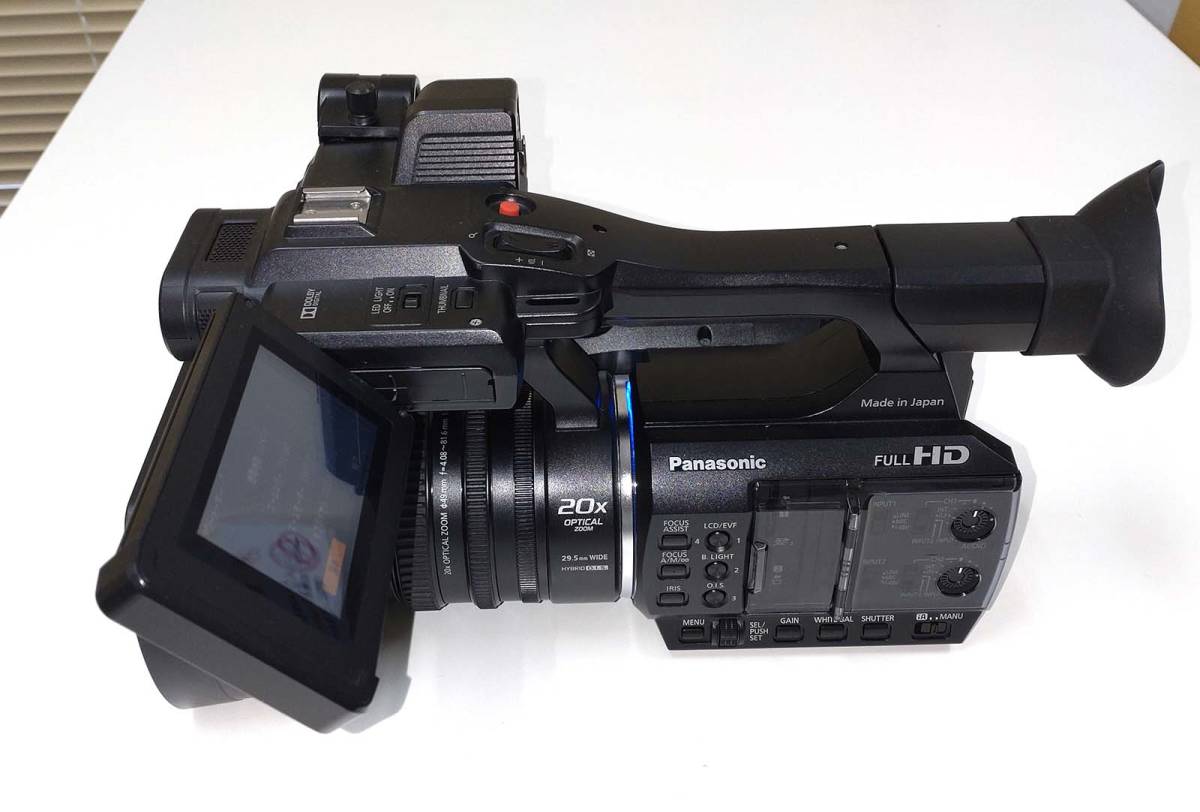 PanasonicメモリーカードカメラレコーダーAG-AC30 完動美品 PanasonicメモリーカードカメラレコーダーAG-AC30 完動美品