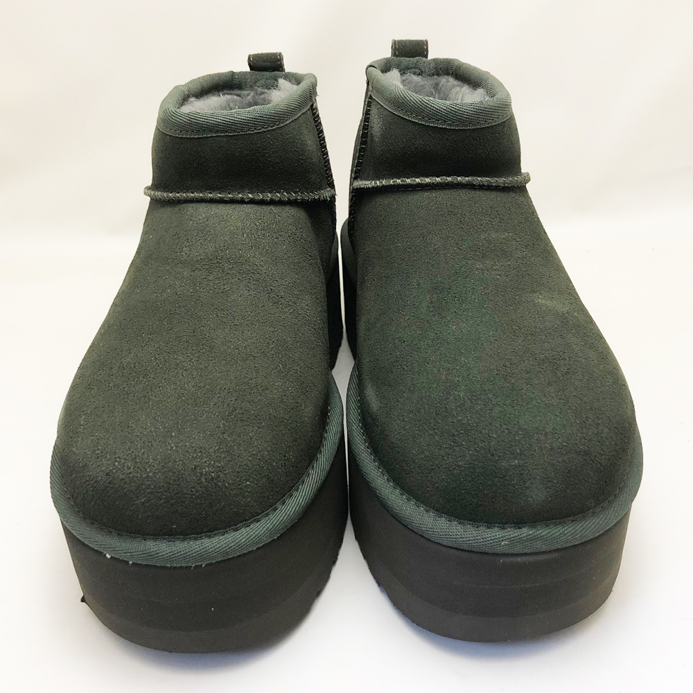 【2023新春福袋】靴新品 UGG ウルトラミニ プラットフォーム フォレストナイト 25.0cm