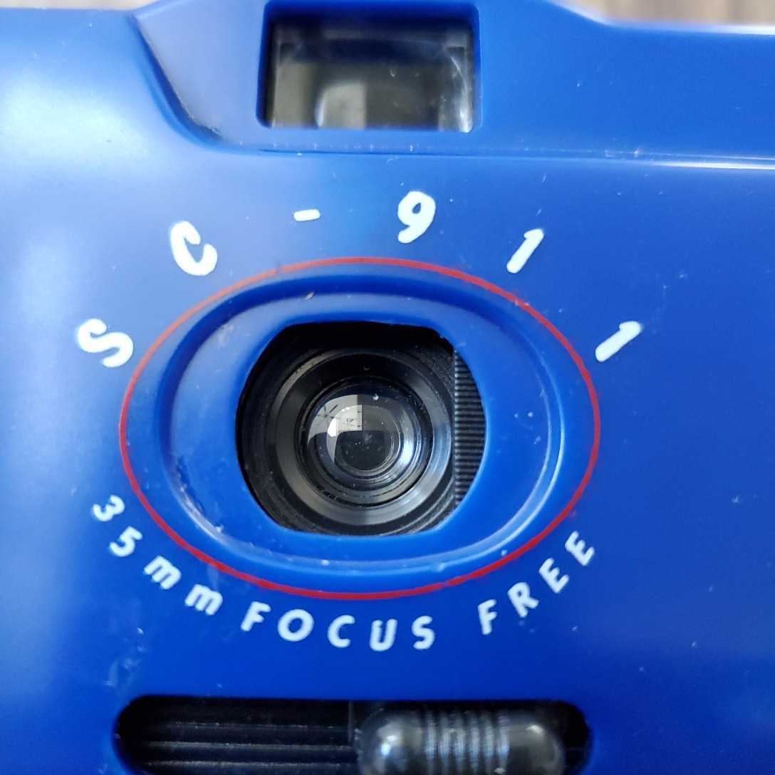 フィルムカメラ　SC-911　35MM　FOCUS　FREE　CAMERA　新品未使用　　_画像10