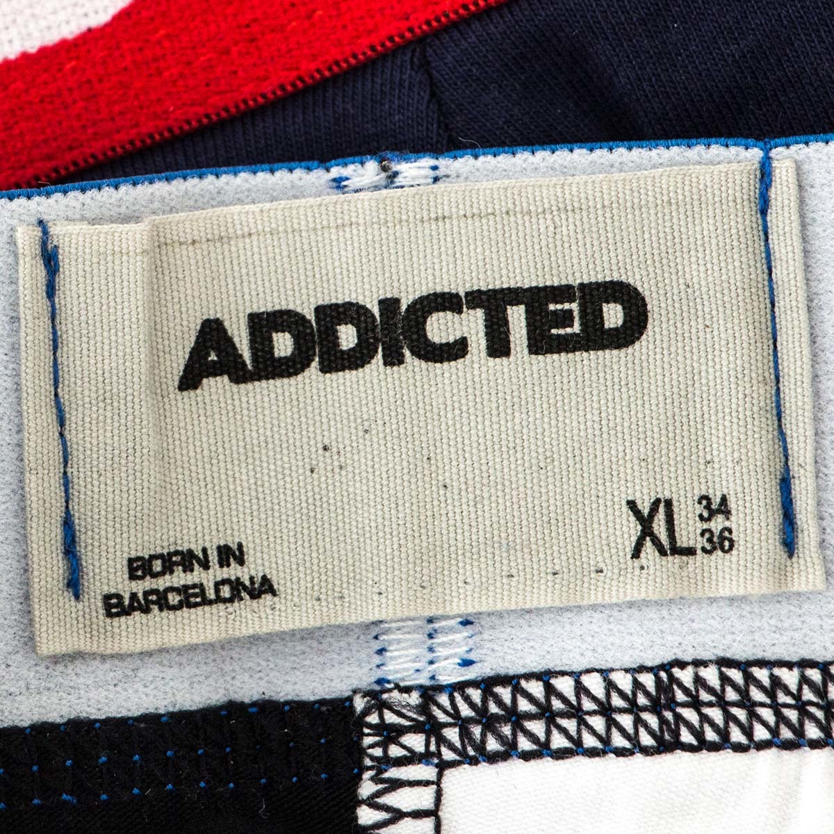 Addicted XL 青 ブリーフ パンツ メンズ 下着 アンダーウェア 新品 未使用 匿名配送 国内発送 即決 送料無料