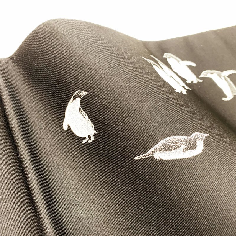 ◆きものマーチ◆とみや織物 オーロラ ペンギン 西陣織 袋帯◆新品未使用品 211my50_画像7