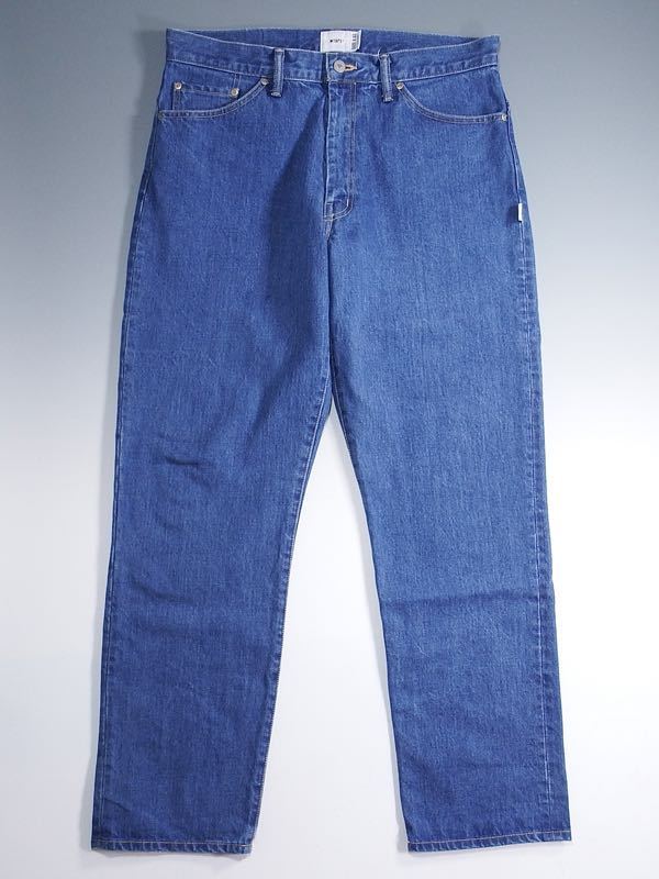 WTAPS BAGGY 02 TROUSERS COTTON.DENIM SMALL 21aw брюки багги 