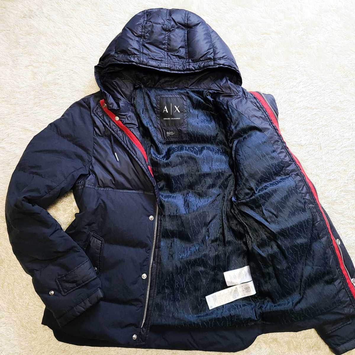 【最終値下げ】ARMANI EXCHANGE 切り替えダウンジャケット XS Yahoo!オークション - アルマーニエクスチェンジ ARMANI