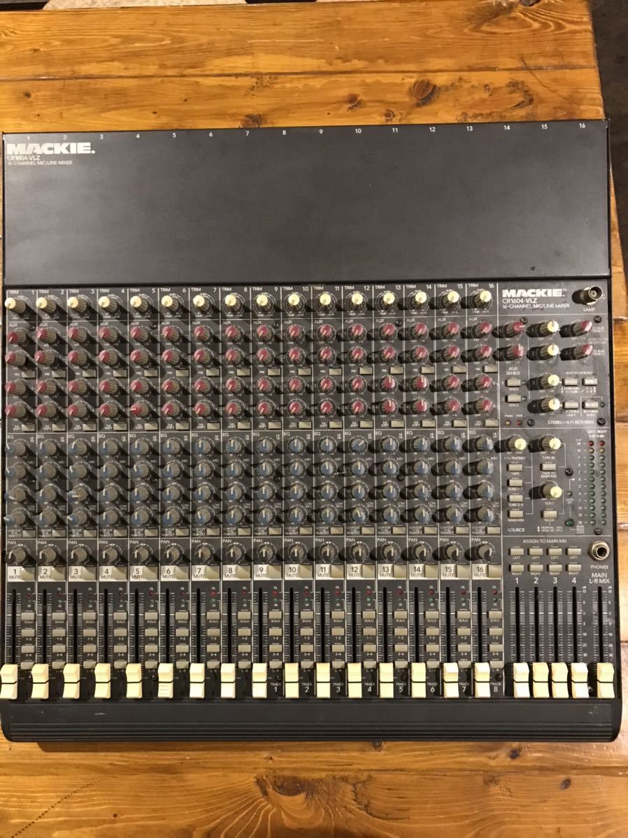 MACKIE CR1604VLZ 16ch アナログミキサー マッキー 登場! 4128円引き