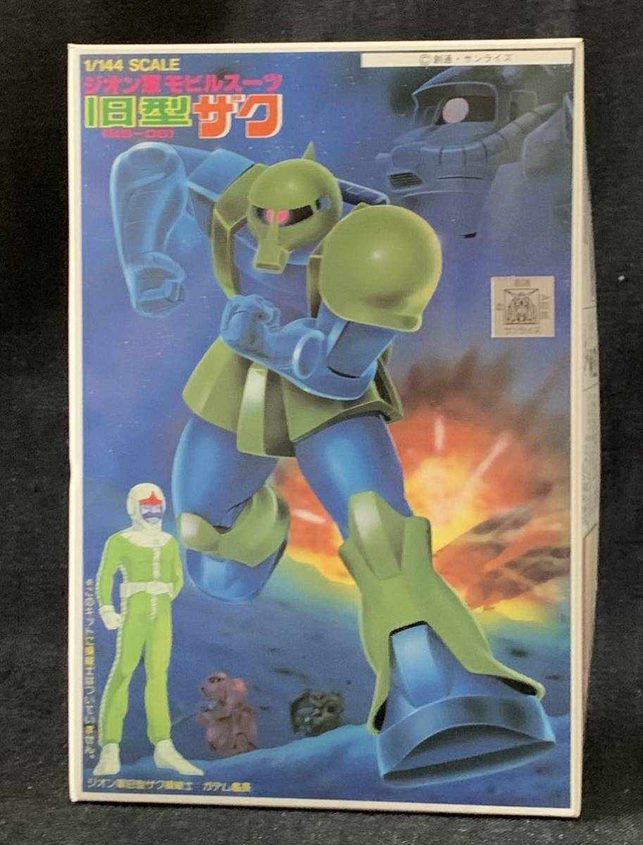 ヤフオク! - バンダイ 1/144 旧型ザク 機動戦士ガンダム ガンプラ...