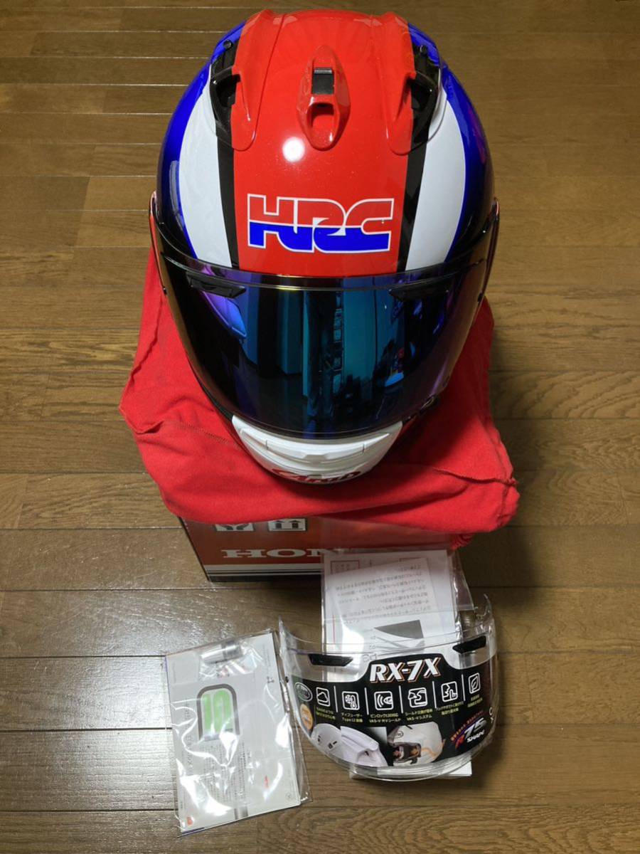 最大2000円引き マラソン期間 Arai x HONDA 限定ヘルメット RX-7X CBR 