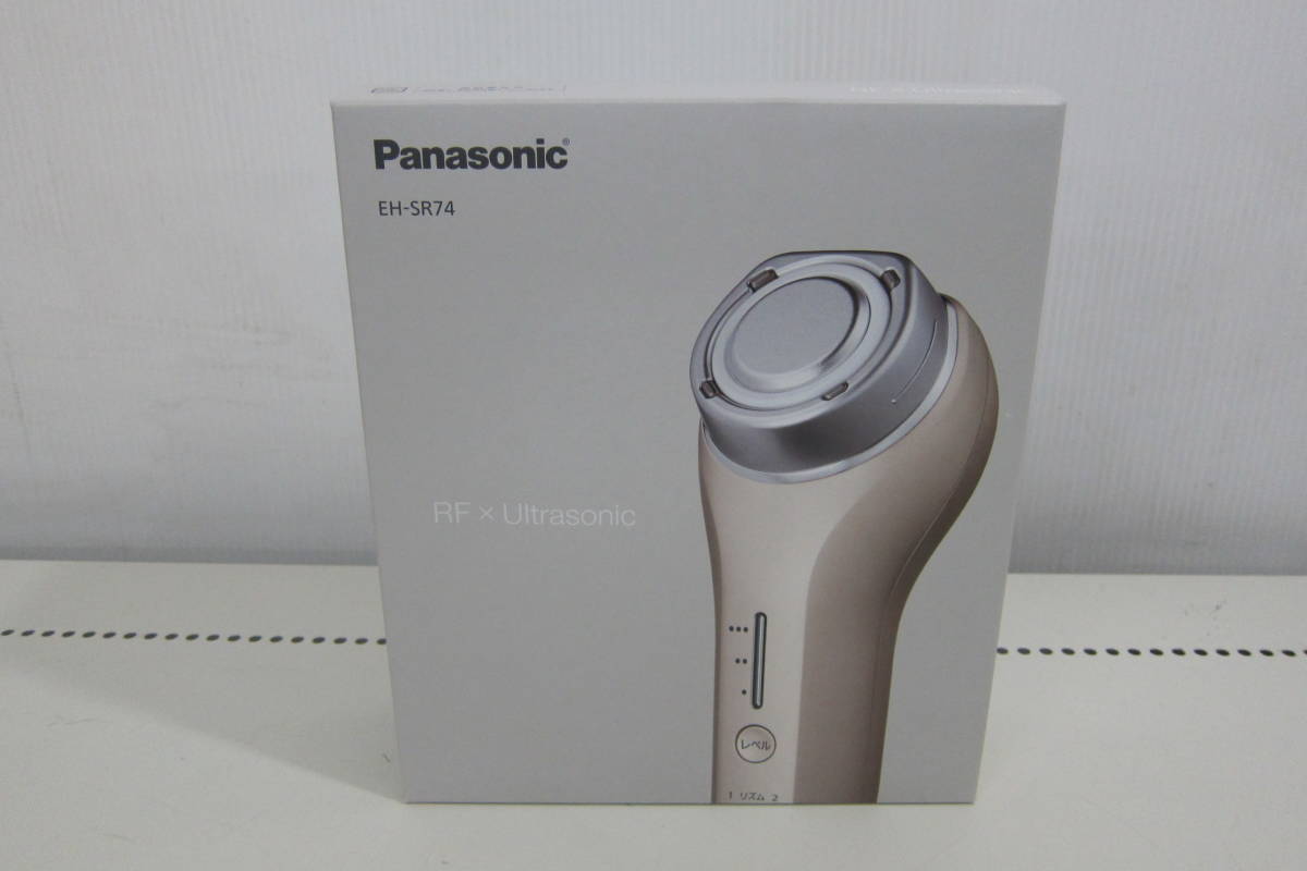 未使用品パナソニックPanasonic EH-SR74-N ゴールド調RF 美顔器RF